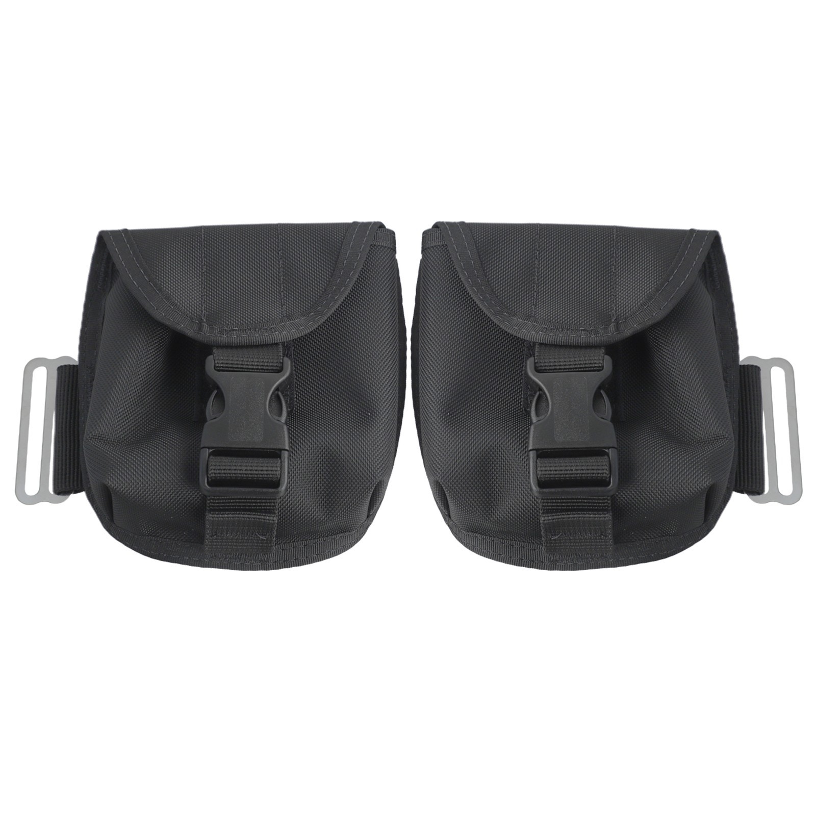 Diving Essentials Pair of Compact Scuba Weights Bags Each Holds 4 4lbs