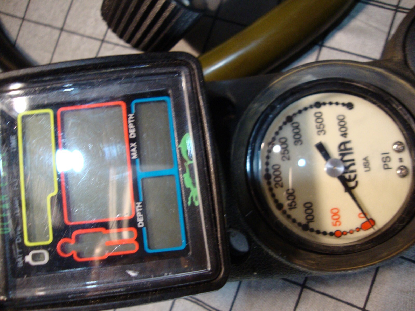Cressi sub italy SCUBA LOT & FX pro Regulator TERNA USA gauge Scuba Diving