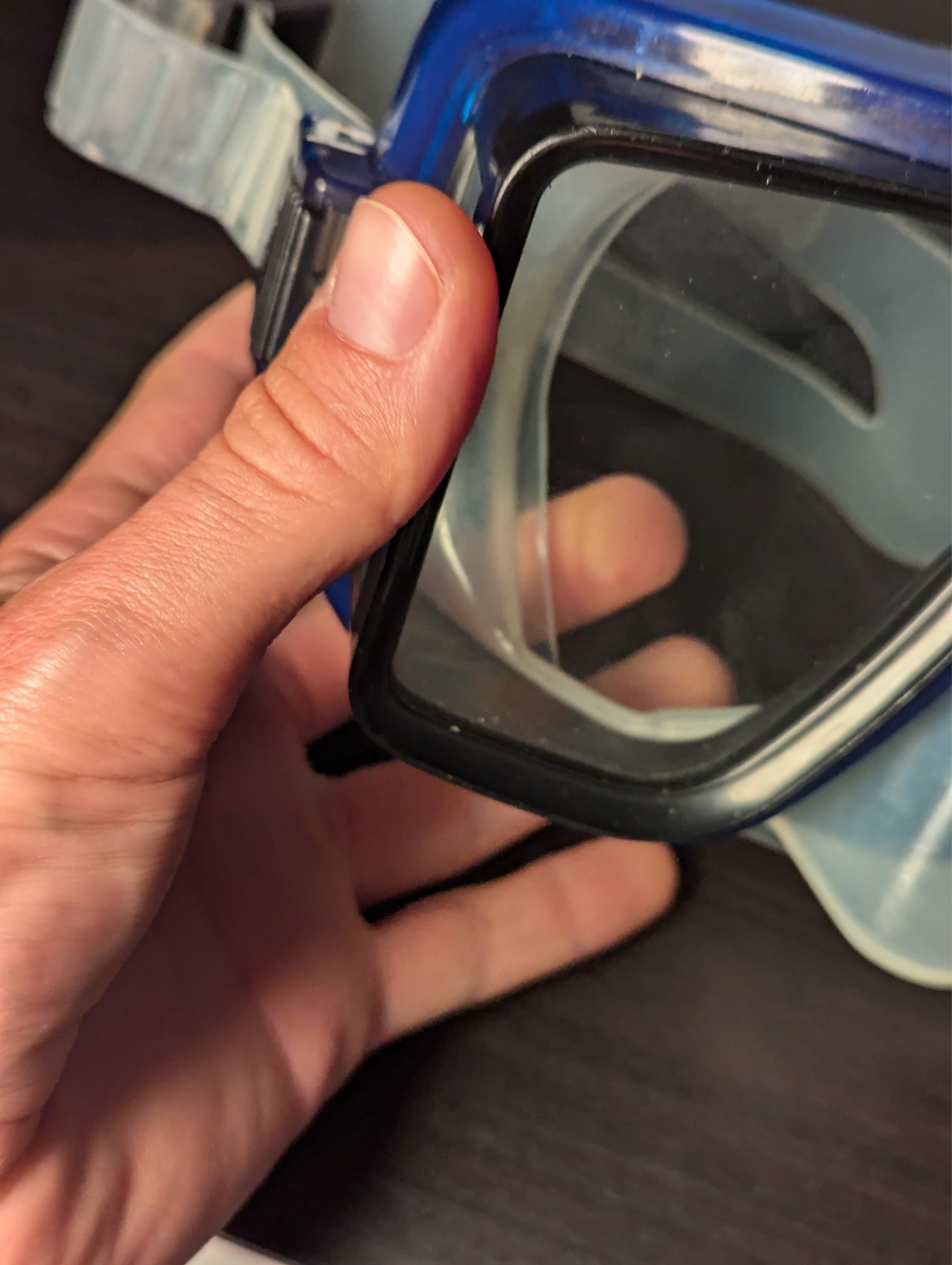 Oceanic Snorkel Mask Equipment In Blue Swim Goggles Mask Diving Mask