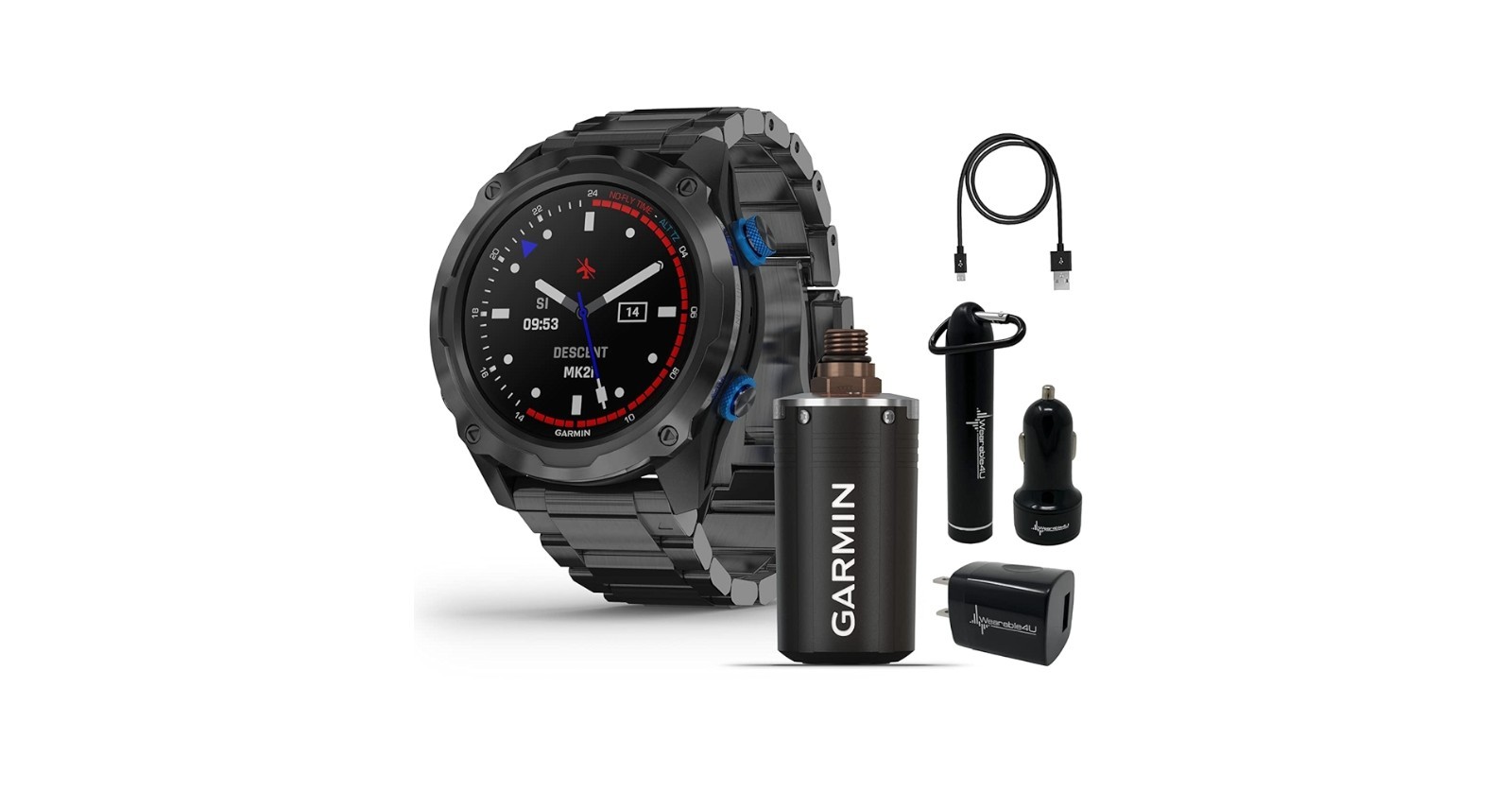 Garmin Descent Mk2i Watch-Style Dive Computer with T1 transmitter