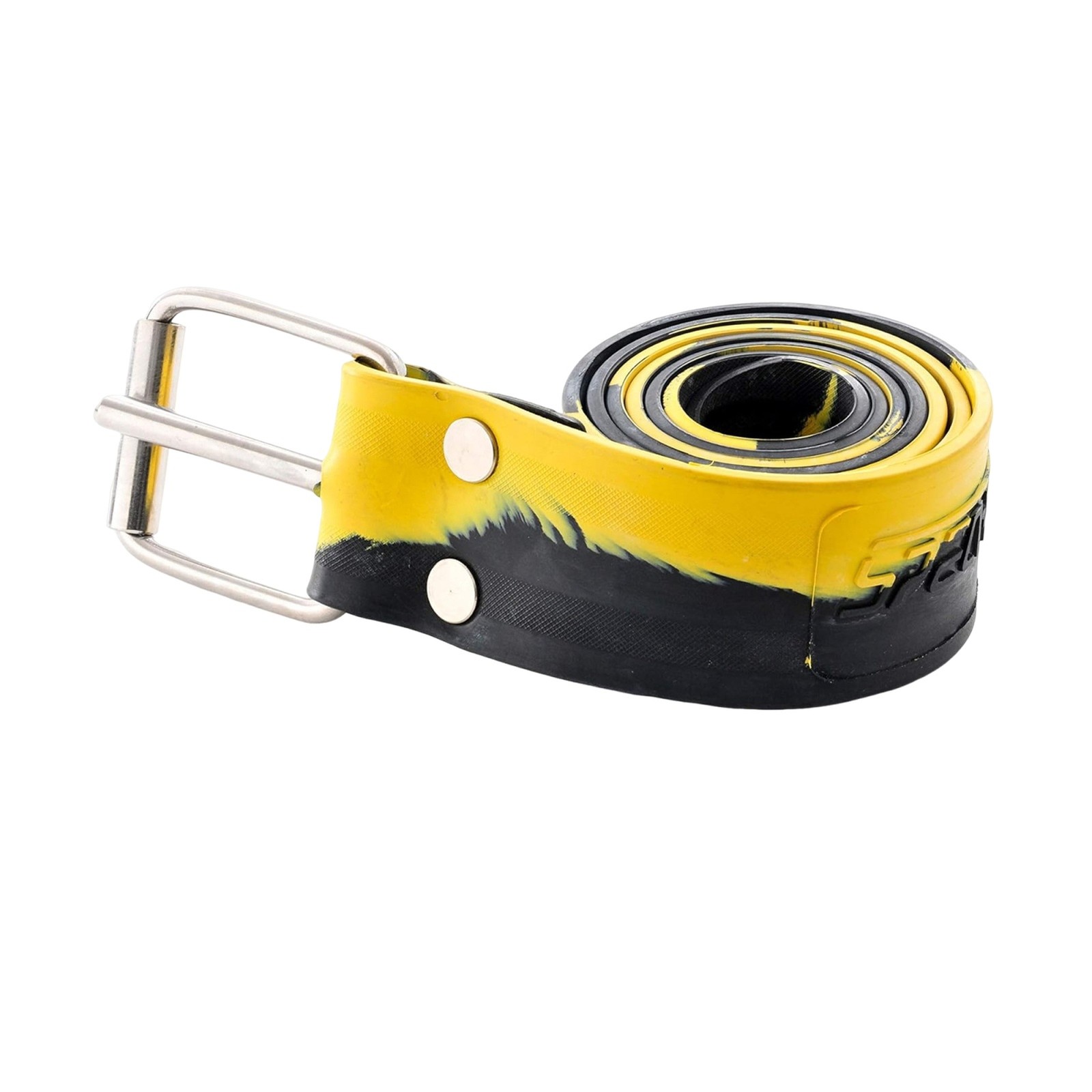 SPEARPRO Marseilles 4mm Elastic Rubber Black/Yellow Weight Belt (SPB002YB)
