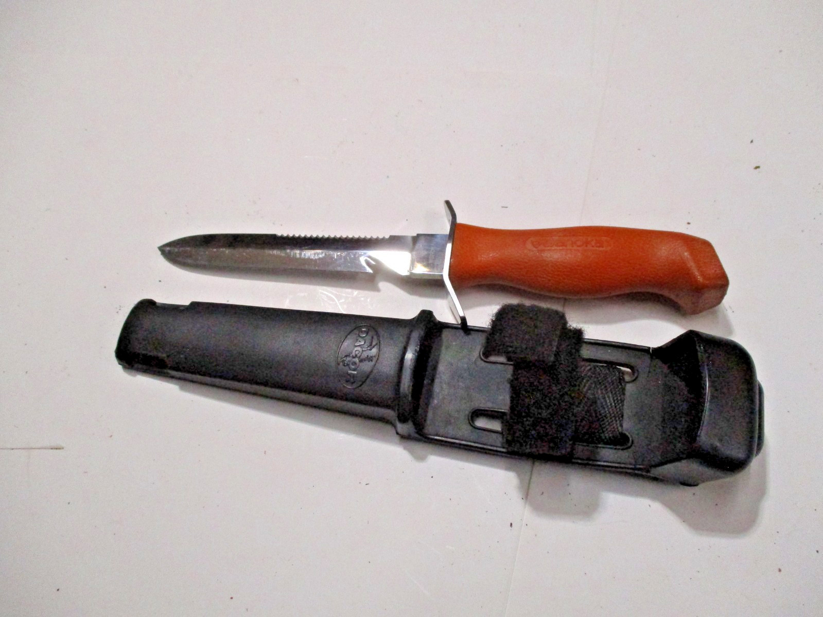 Wenoka 7782 Divers Knife, with Dacor Sheath-Japan, Stainless Steel