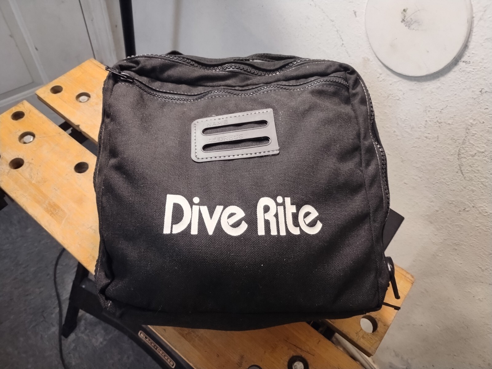 Dive Rite RG1200 Octopus Regulator System w/ Meter and Case **EUC