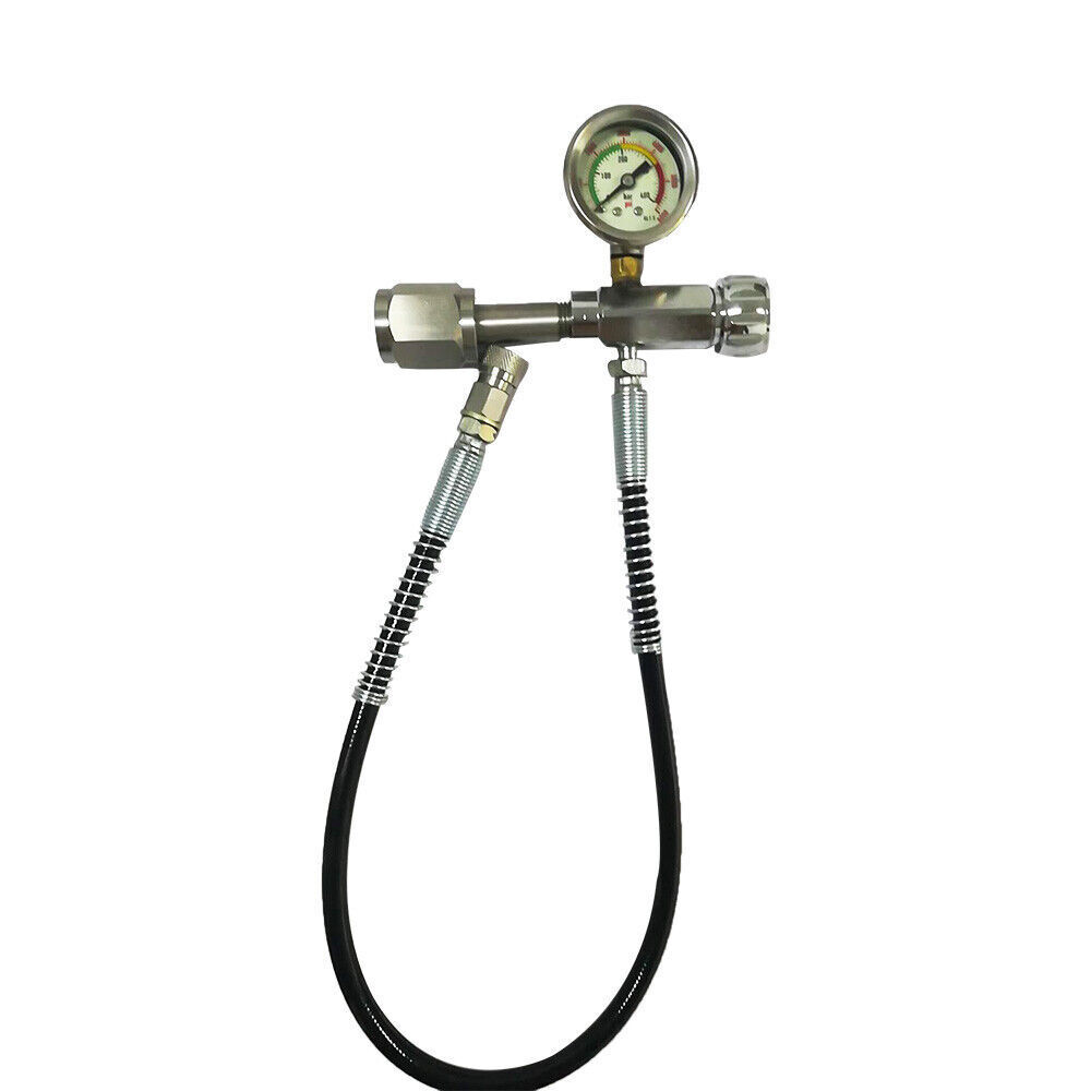 CGA347 Fill Station PCP SCBA Charging Adapter with 1 Hose 60cm Kit set