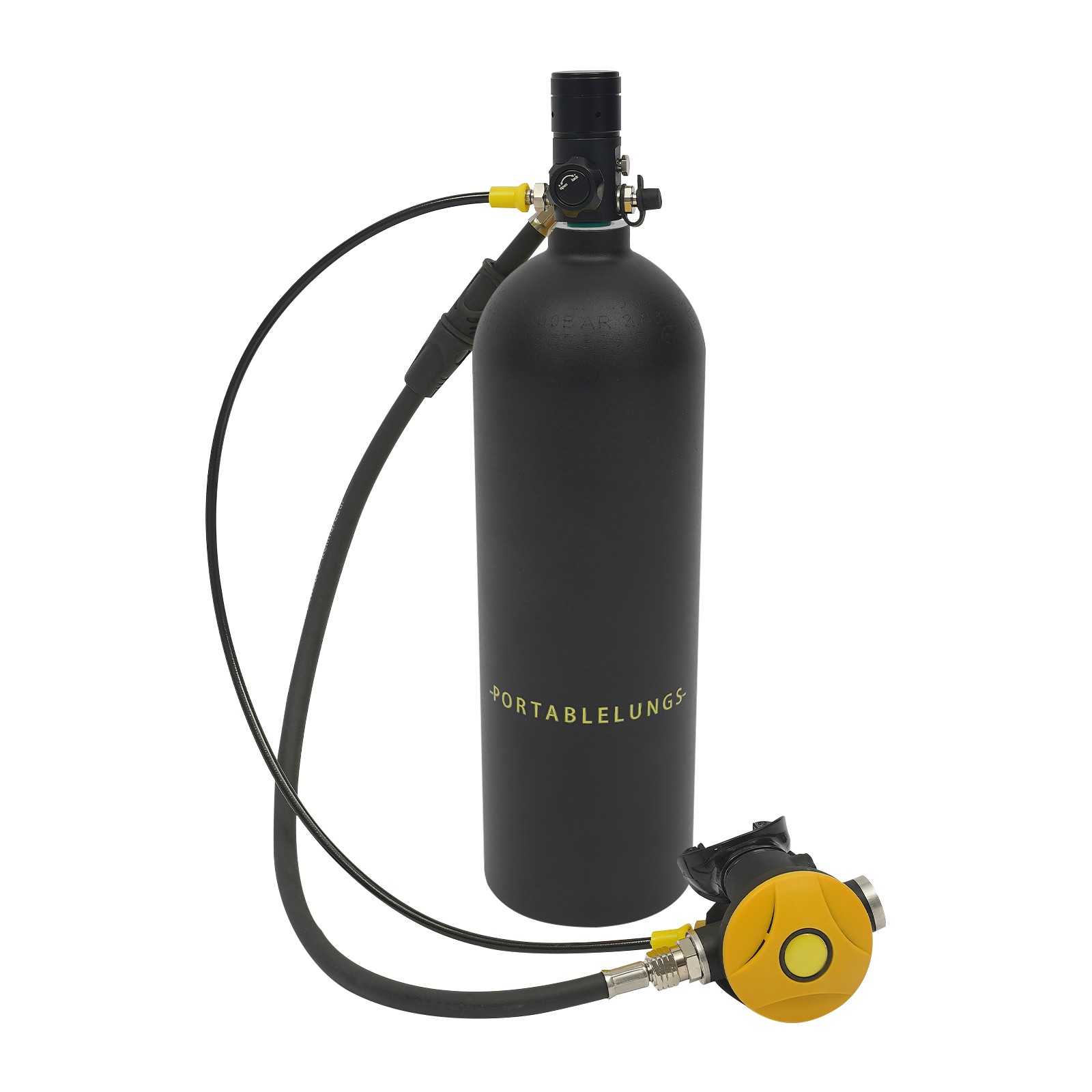 2L Scuba Tank Support 30-50 Minutes Breath For Diving Entertainment 3000 PSI