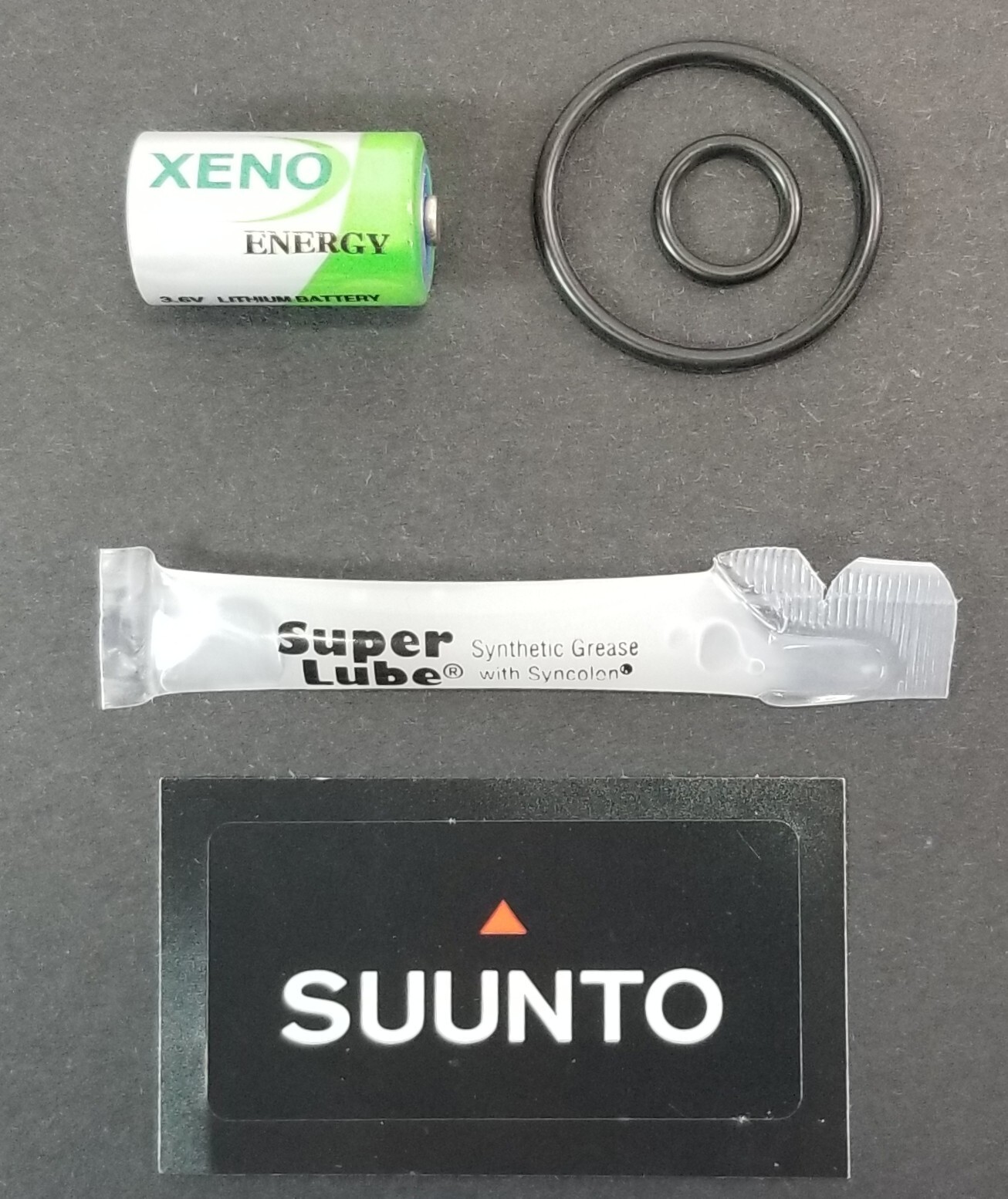 Suunto Tank Pod Battery Kit w O Rings & Grease Scuba Dive (transmitter)
