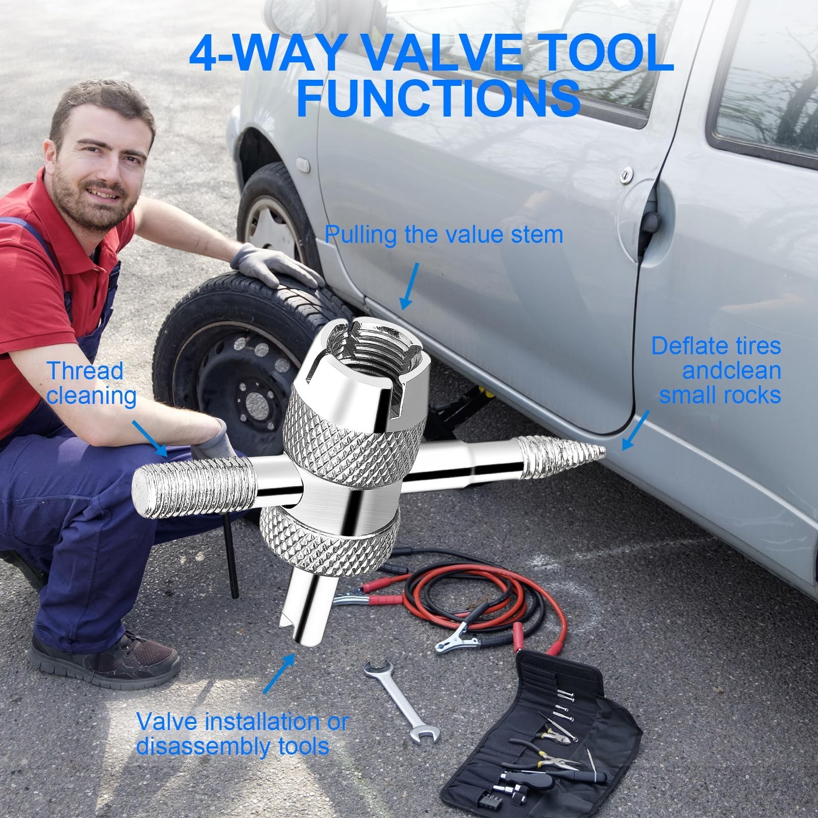 Stem Removal Tool, Spool Removal and Installation Tool, Four-Way Valve Tool, …