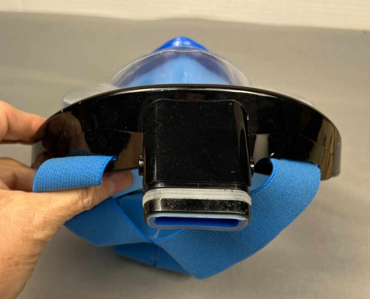 Unbranded Full Face Snorkel Mask Adult Blue (Does NOT Include Breathing Tube)