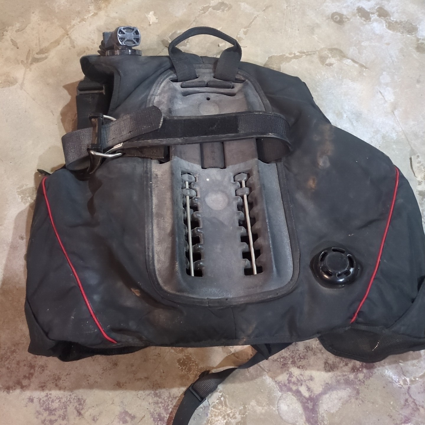 Seaquest ADV BCD Diving Buoyancy Compensator Vest Large Scuba Gear
