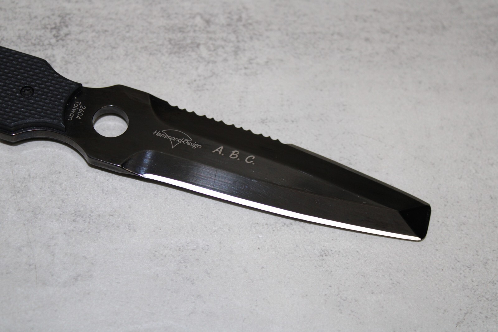 CRKT A.B.C. Hammond Black Diving Knife 2604