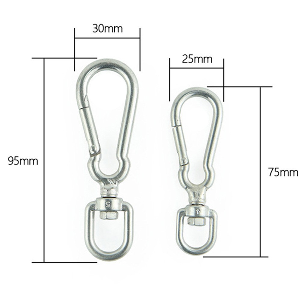 Heavy Duty Swivel Eye Bolt Snap Hook Made from Premium Stainless Steel