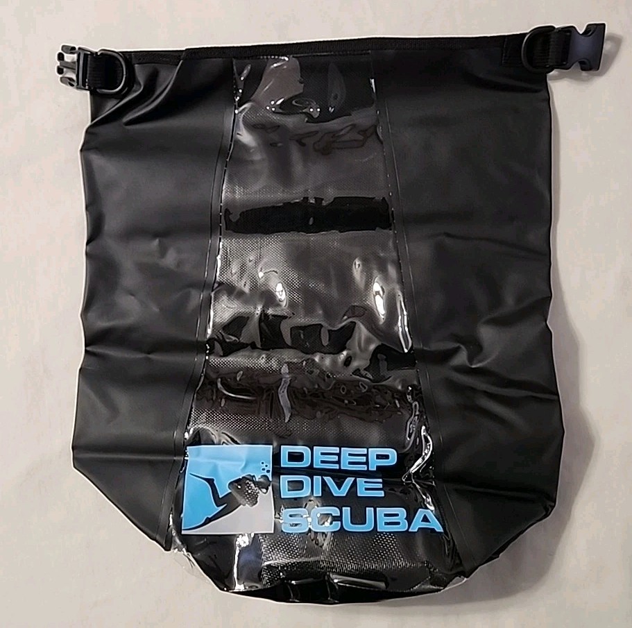 DEEP DIVE SCUBA WATERPROOF DRY BAG 18in X 15in BLACK
