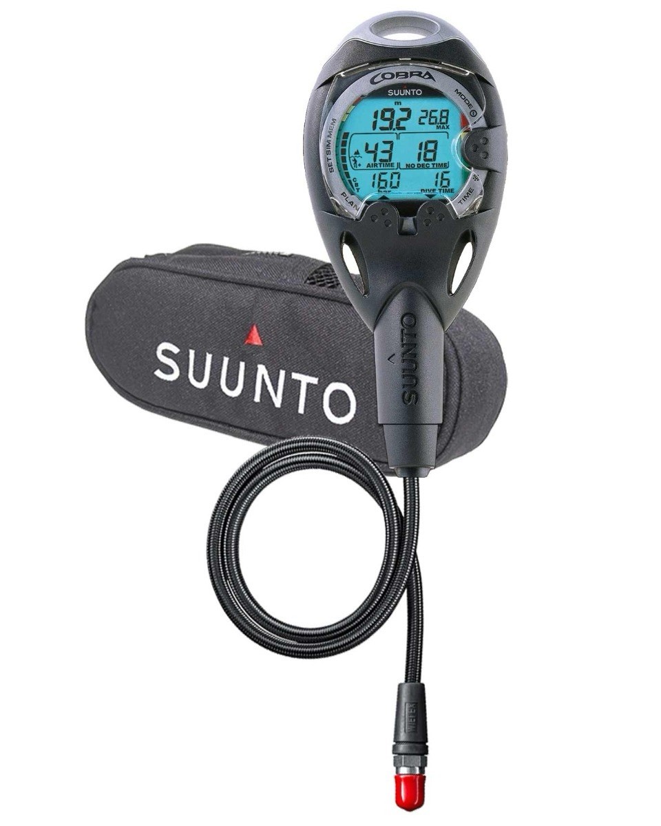 Suunto Cobra Dive Computer Air Integrated Console Nitrox Compatible With Case