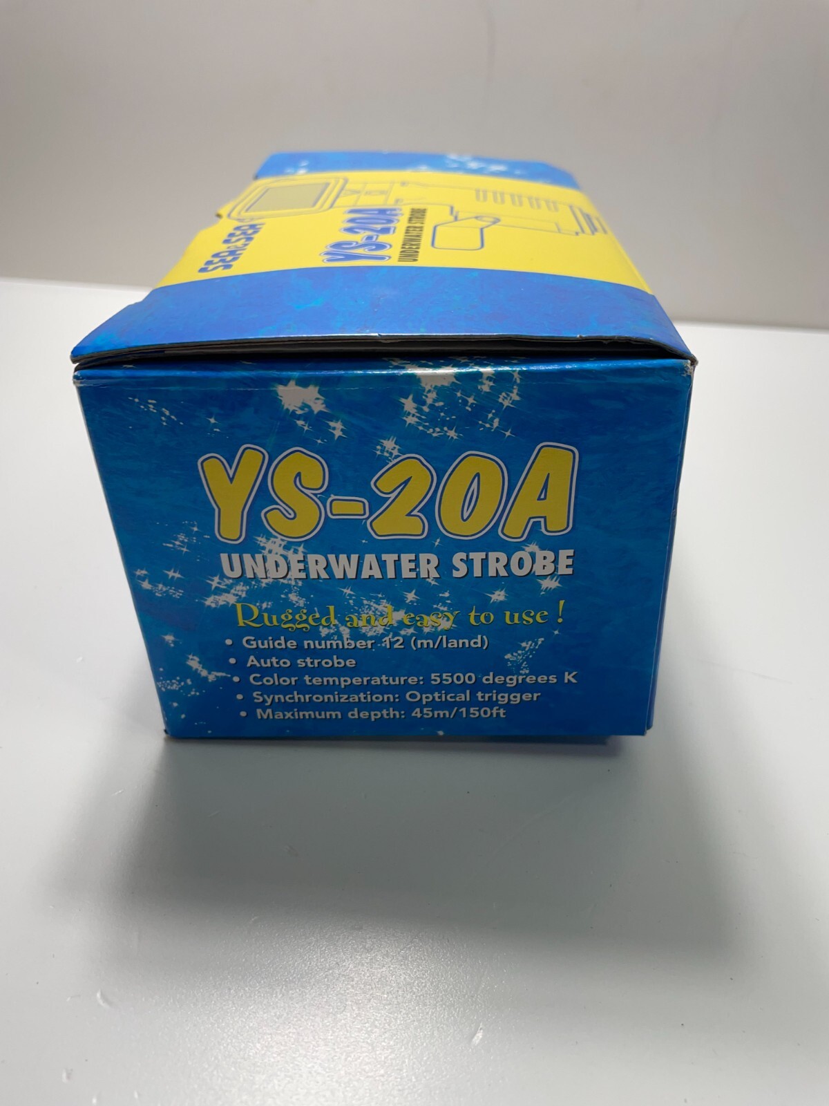 Sea & Sea YS-20A Black & Gray Rugged Underwater Auto Strobe For MX-5 II Camera