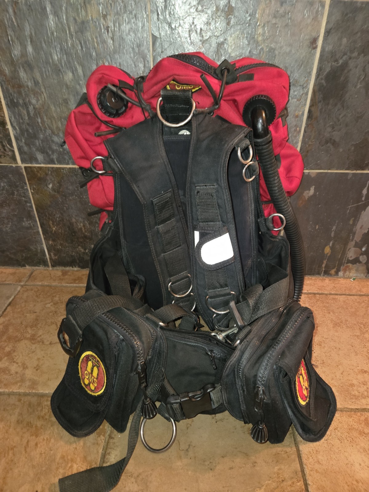 OMS Wings with L/XL Harness, Aluminum Backplate, Utility Pockets