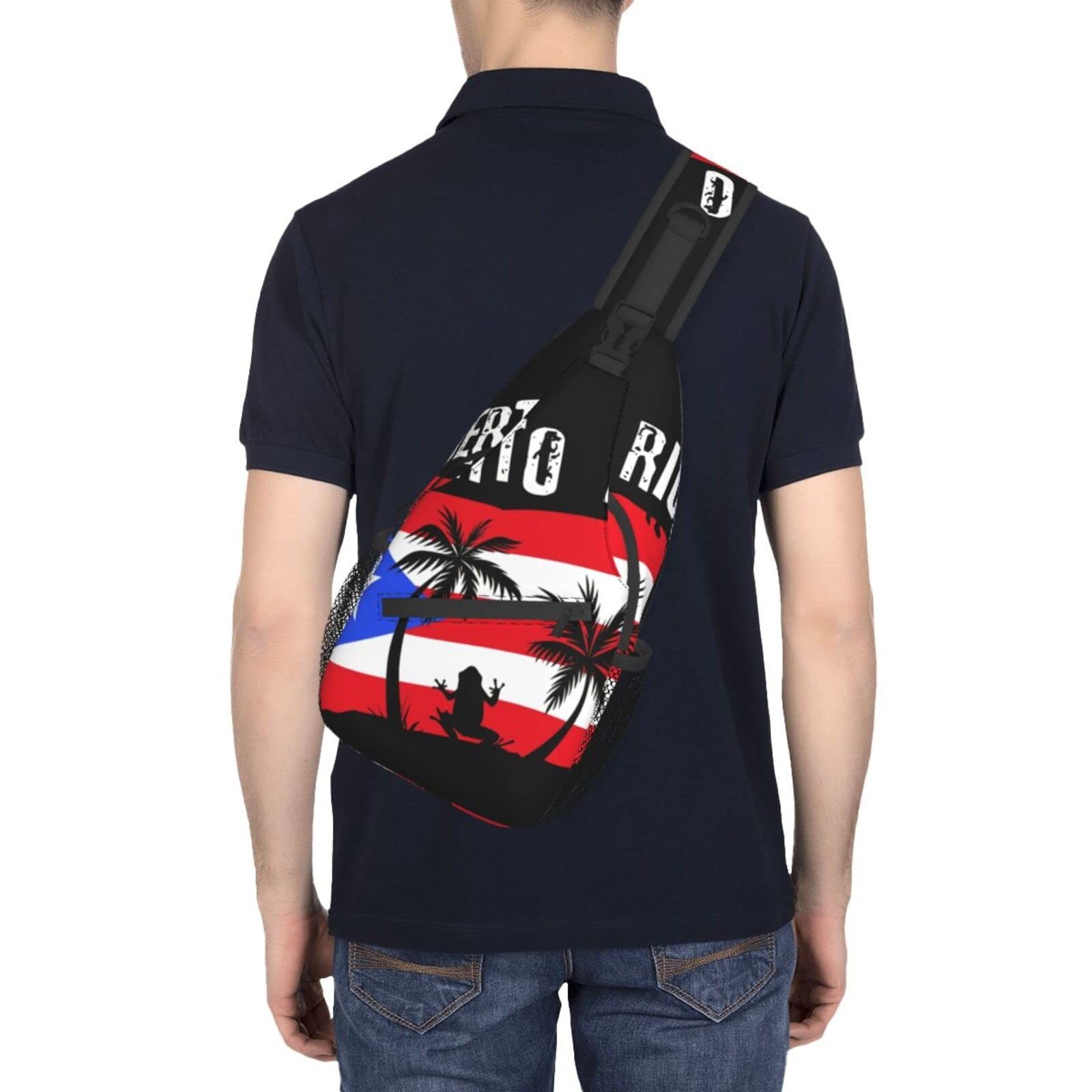 ASYG Puerto Rico Rican Flag Sling One Size, Ac5
