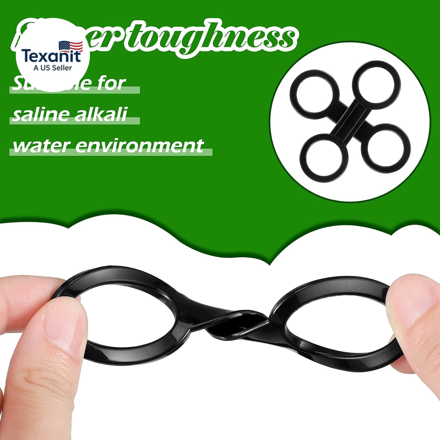 Scuba Dive Snorkel Clip Silicone Diving Snorkel Keeper Mask Strap Holder Retaine