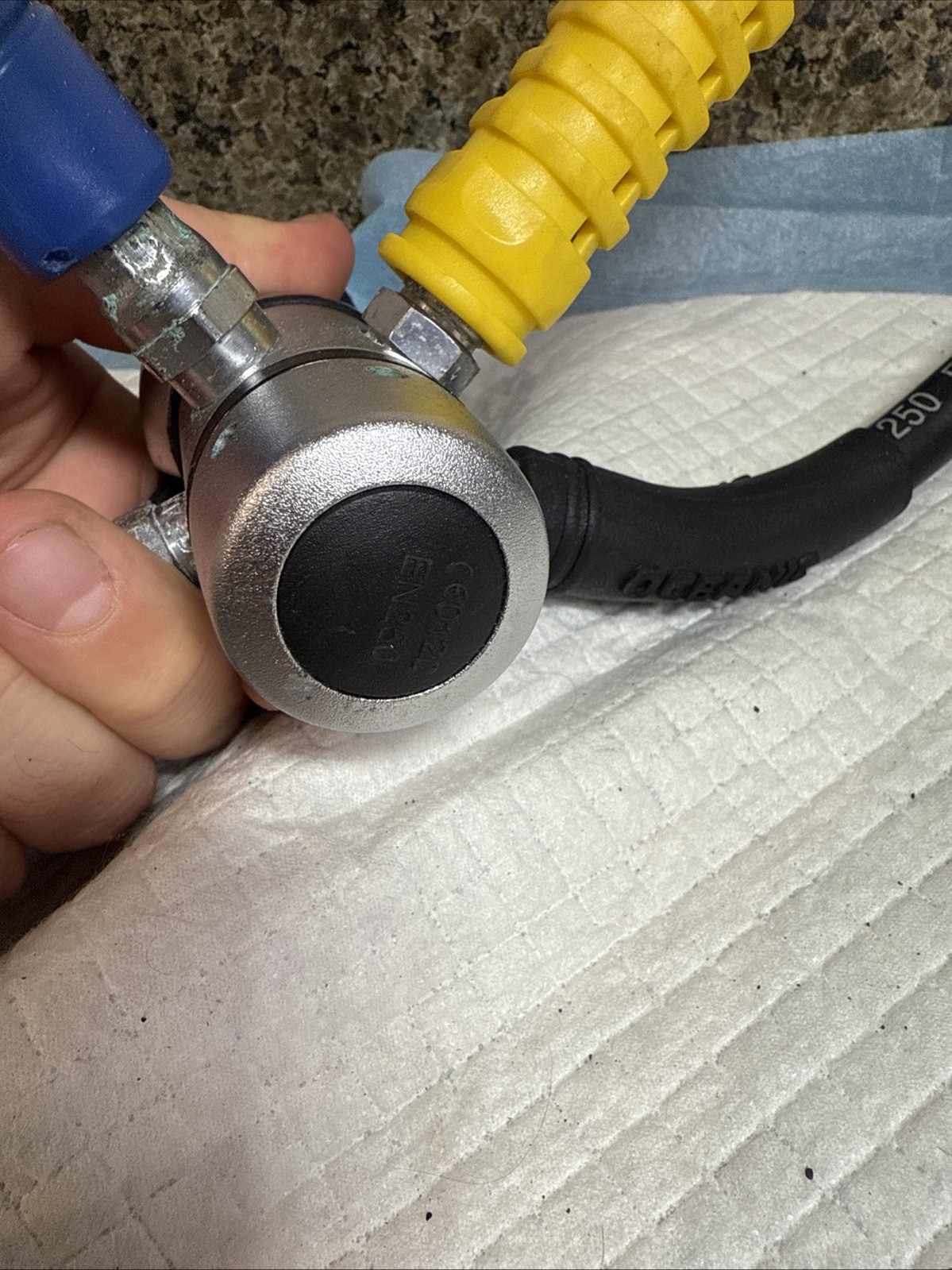 Oceanic EN250 PS1 high-quality regulator designed for scuba & snorkeling Parts