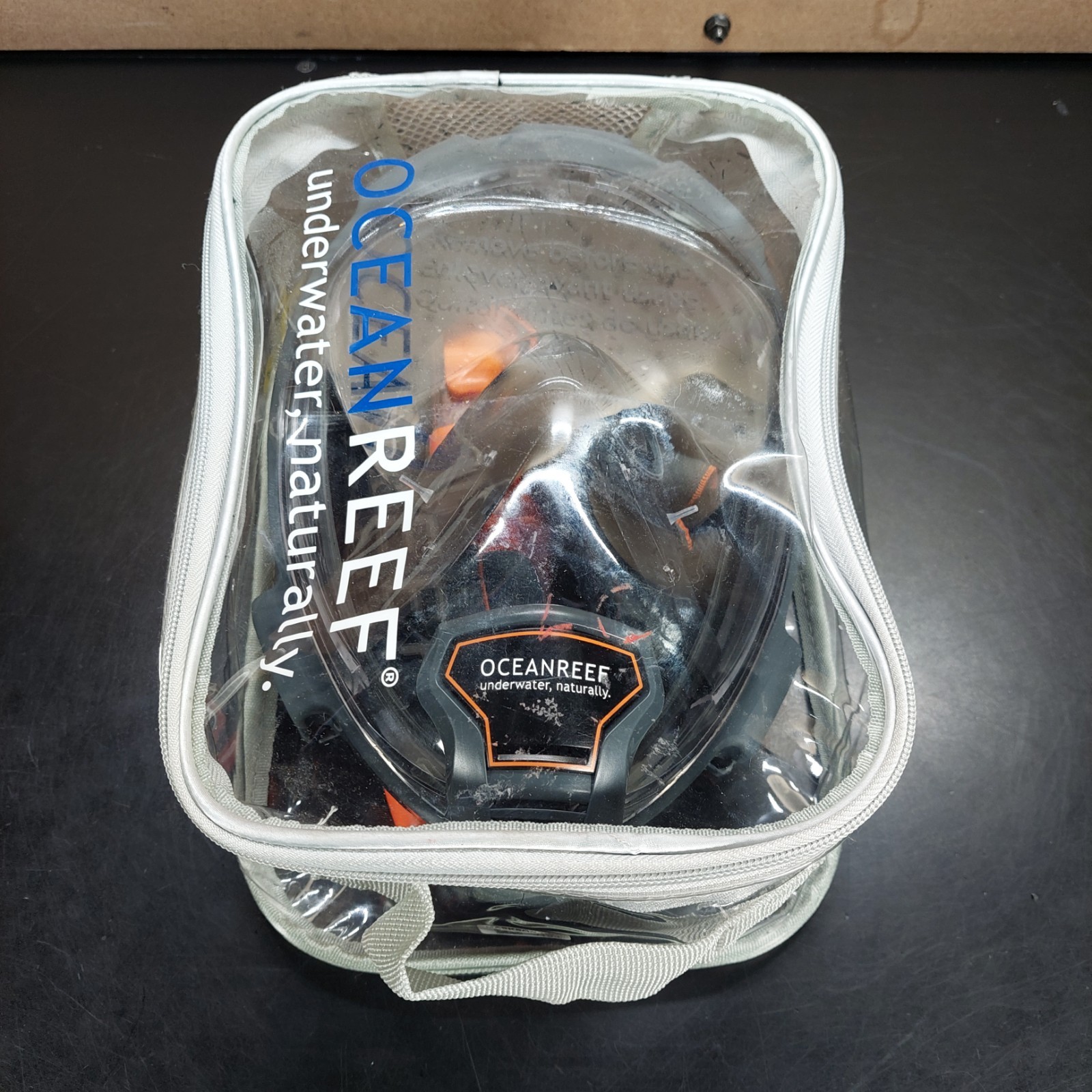 Ocean Reef ARIA QR+ Full Face Snorkeling Mask Black Size M