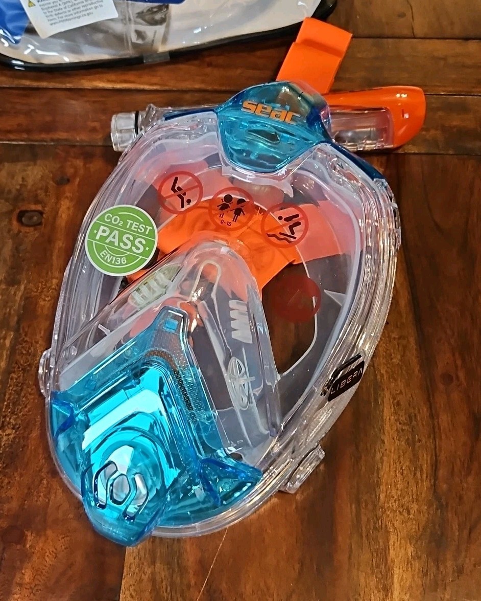 Seac Libera Full Face Snorkelling Mask S/M