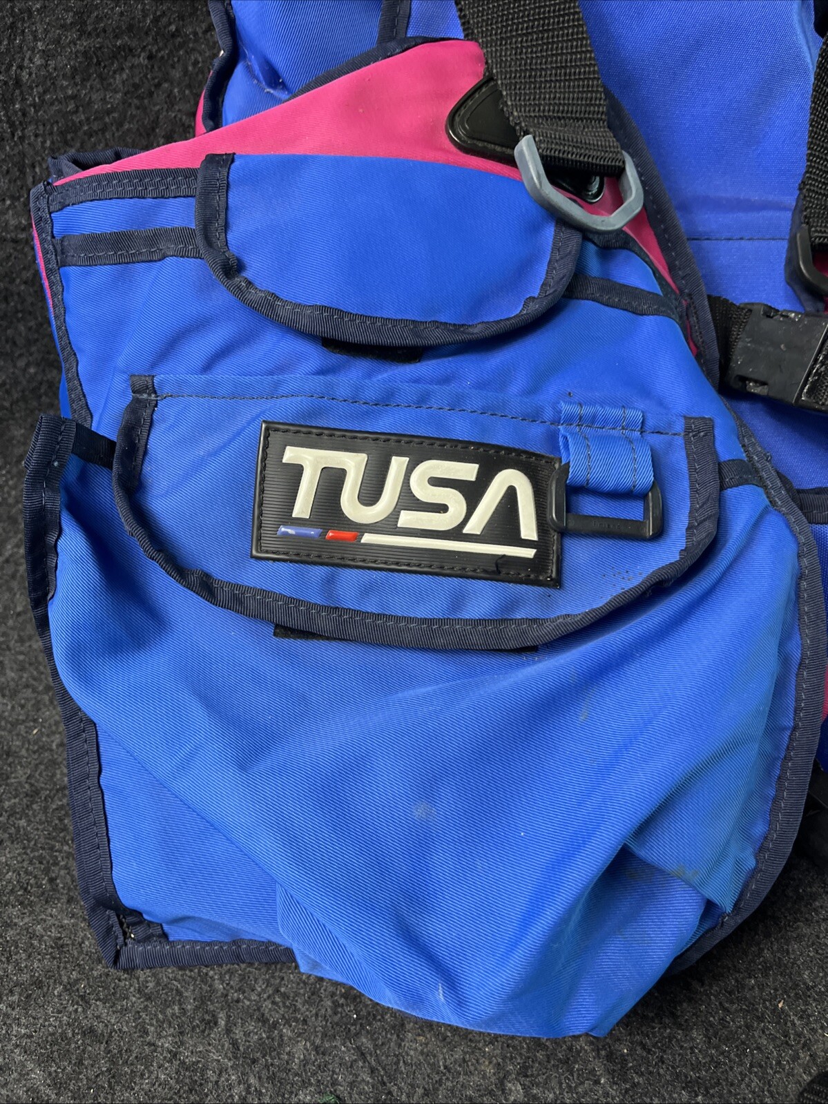 SCUBA Diving Vest Size Small TUSA Snorkeling Jacket Vintage 90s