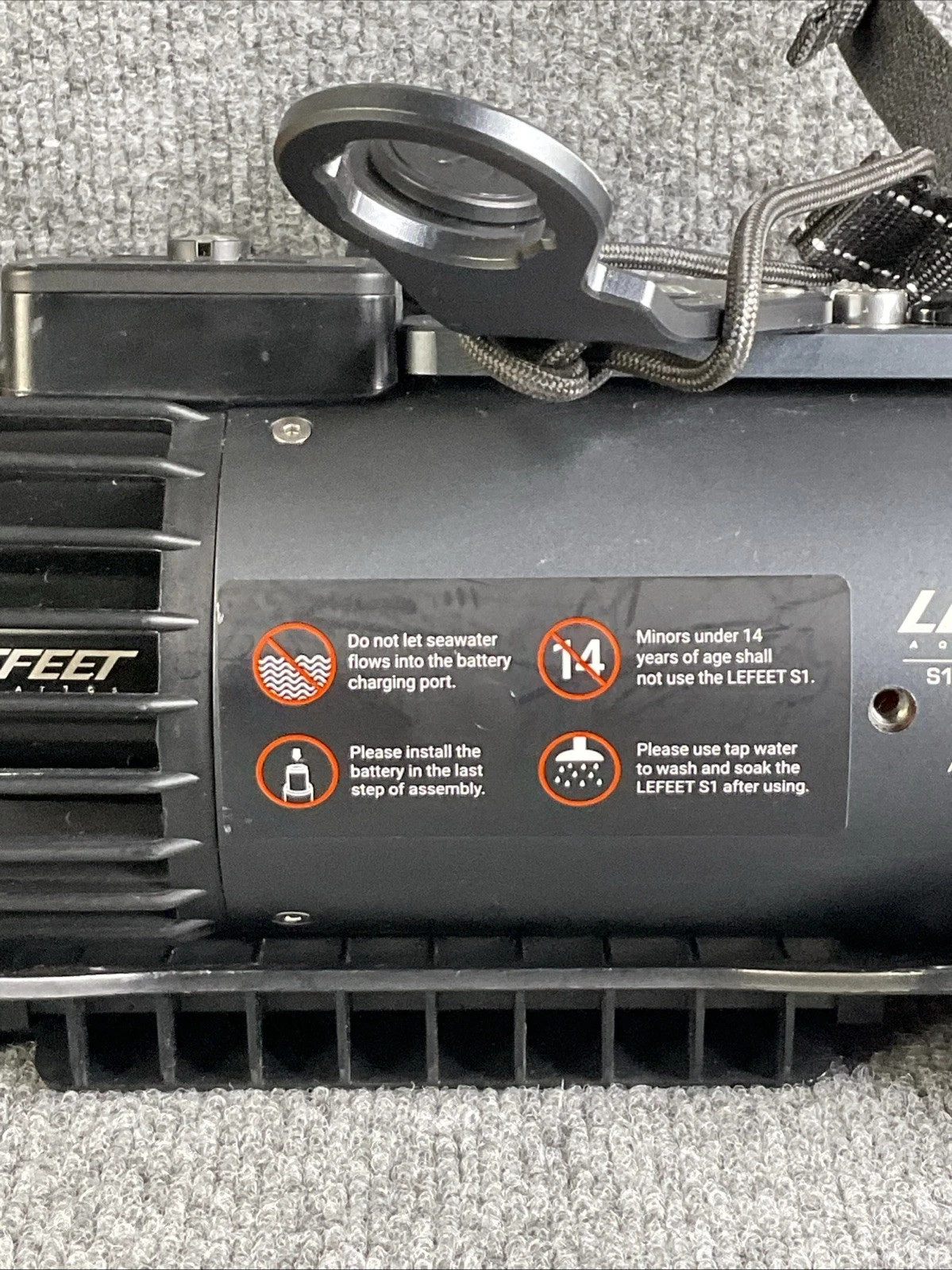 Lefeet S1 Pro Underwater Scooter Modular Single Jet – No Battery – Scratched
