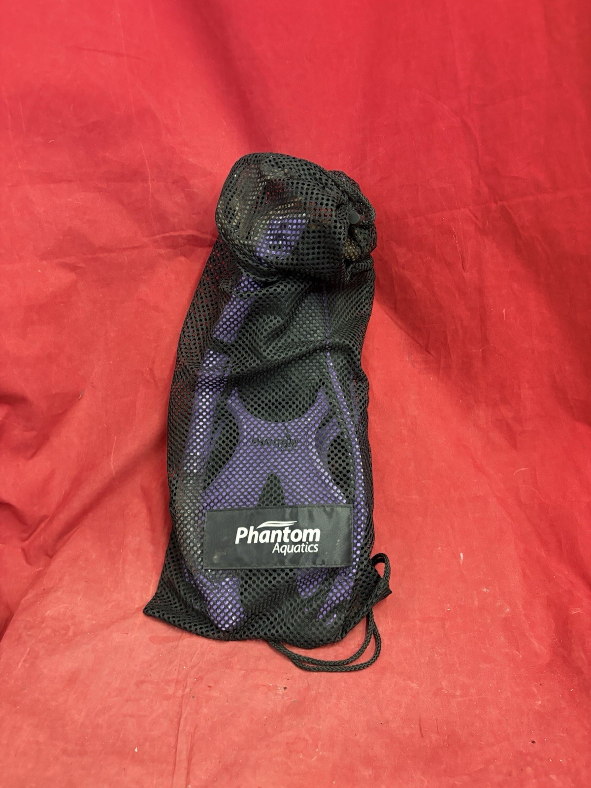Snorkel Gear: Phantom Aquatics snorkeling set in a purple and black color scheme