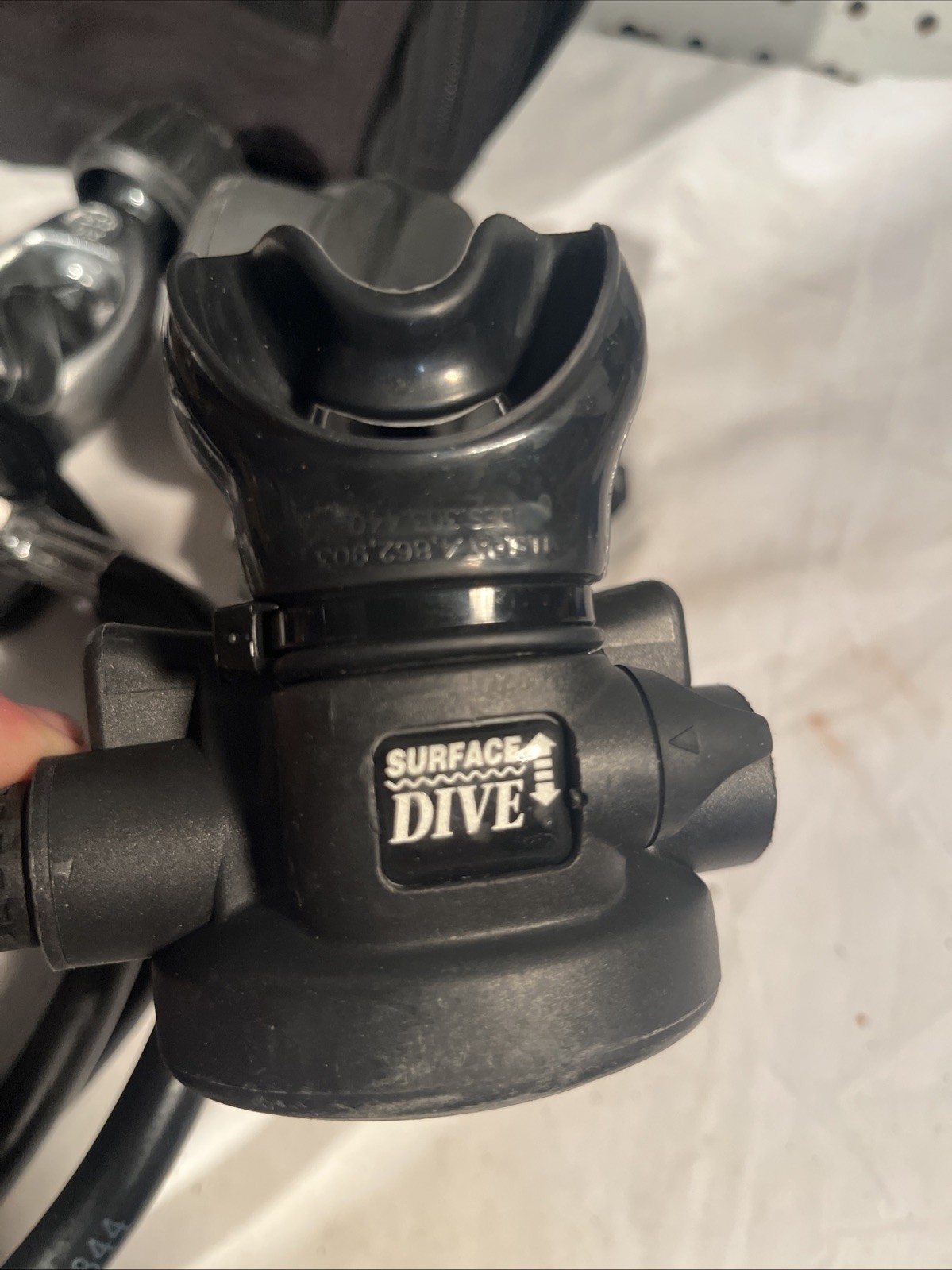 Tusa Scuba Regulator Mouthpieces RS-460 Axis Pro With Bag Untested