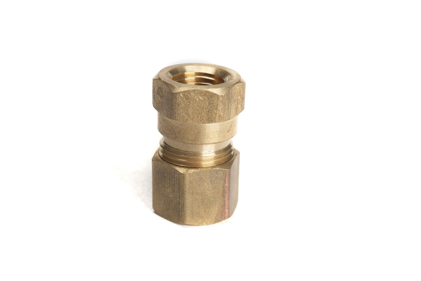 LTWFITTING Brass 1/2-Inch OD x 1/4-Inch Female NPT Compression Connector Fitt…