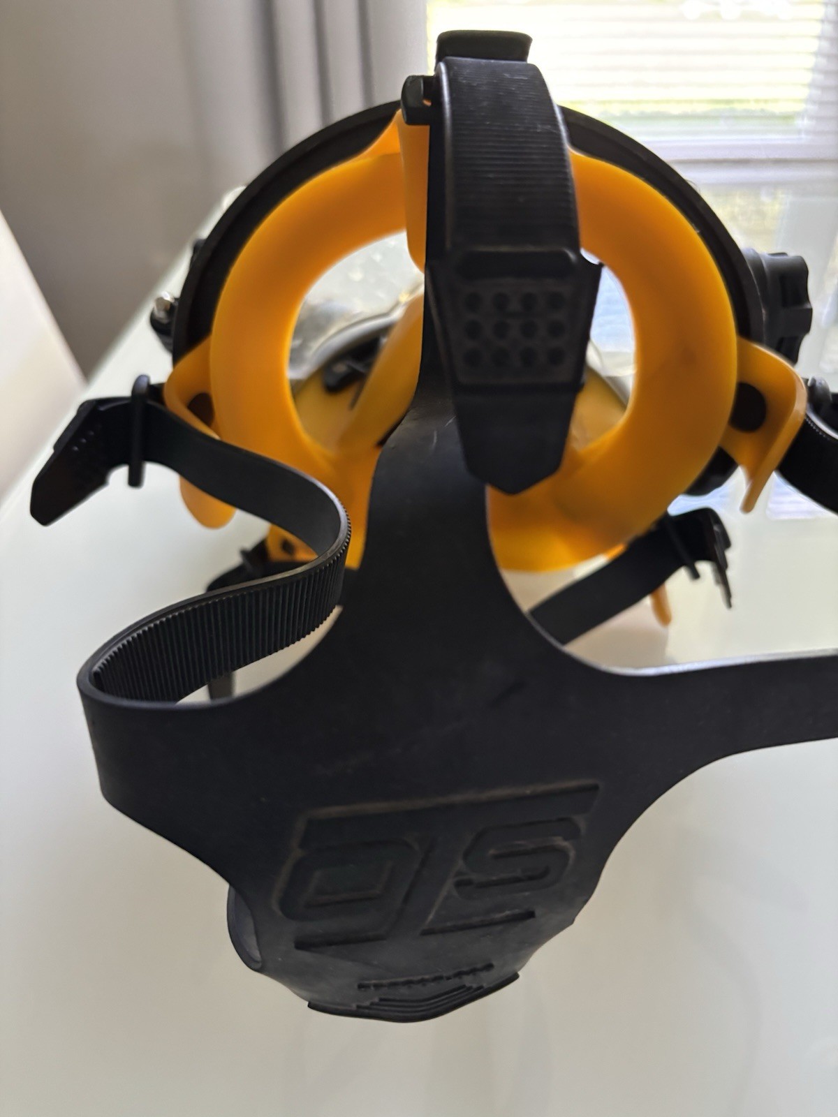 OTS Guardian Full Face Scuba Diving Mask w/ Regulator Connection Yellow/Black