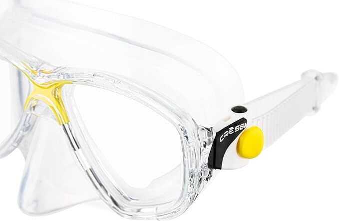 Cressi Marea Dive Mask Dual Lens Anti Fog Silicone Seal Low Volume Adult Scuba