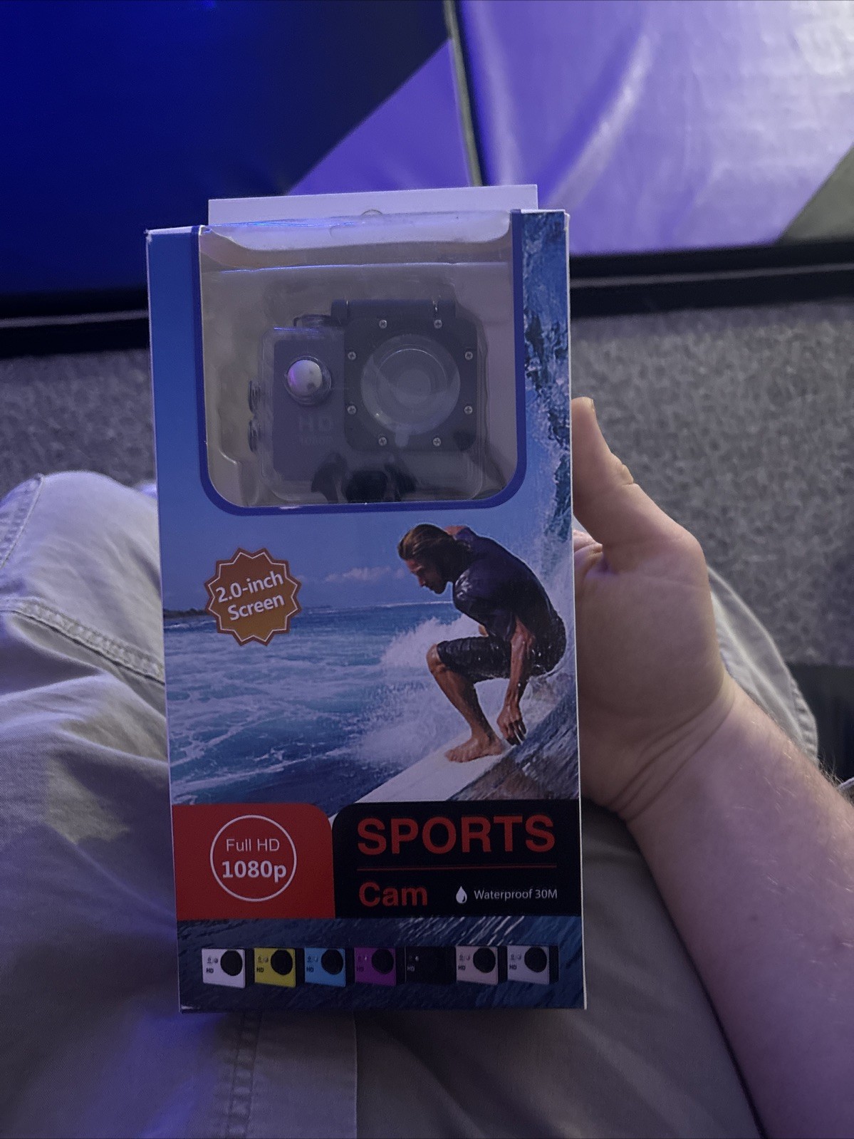 XLNT WATER PROOF SPORTS CAM FULL COLOR 1080P HD 8GB SDHC CARD INCLUDED FREE