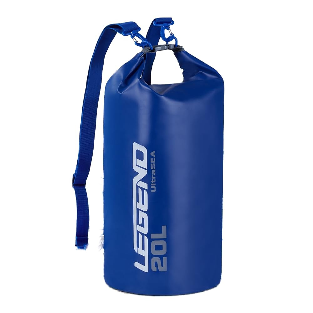 Legend UltraSEA Waterproof Dry Bag 5L/10L/20L/30L – Drybag 20L, Royal Blue