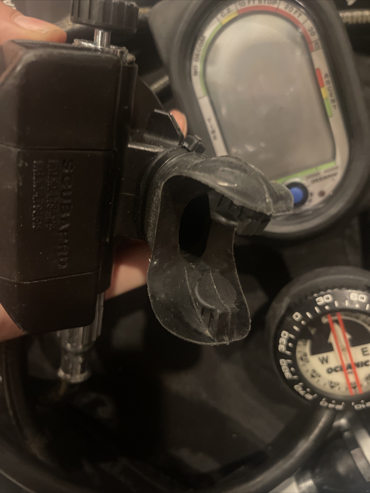 Scubapro Regulator MK15 2nd Stage G250 DataMax Pro oceanic Professional Diving