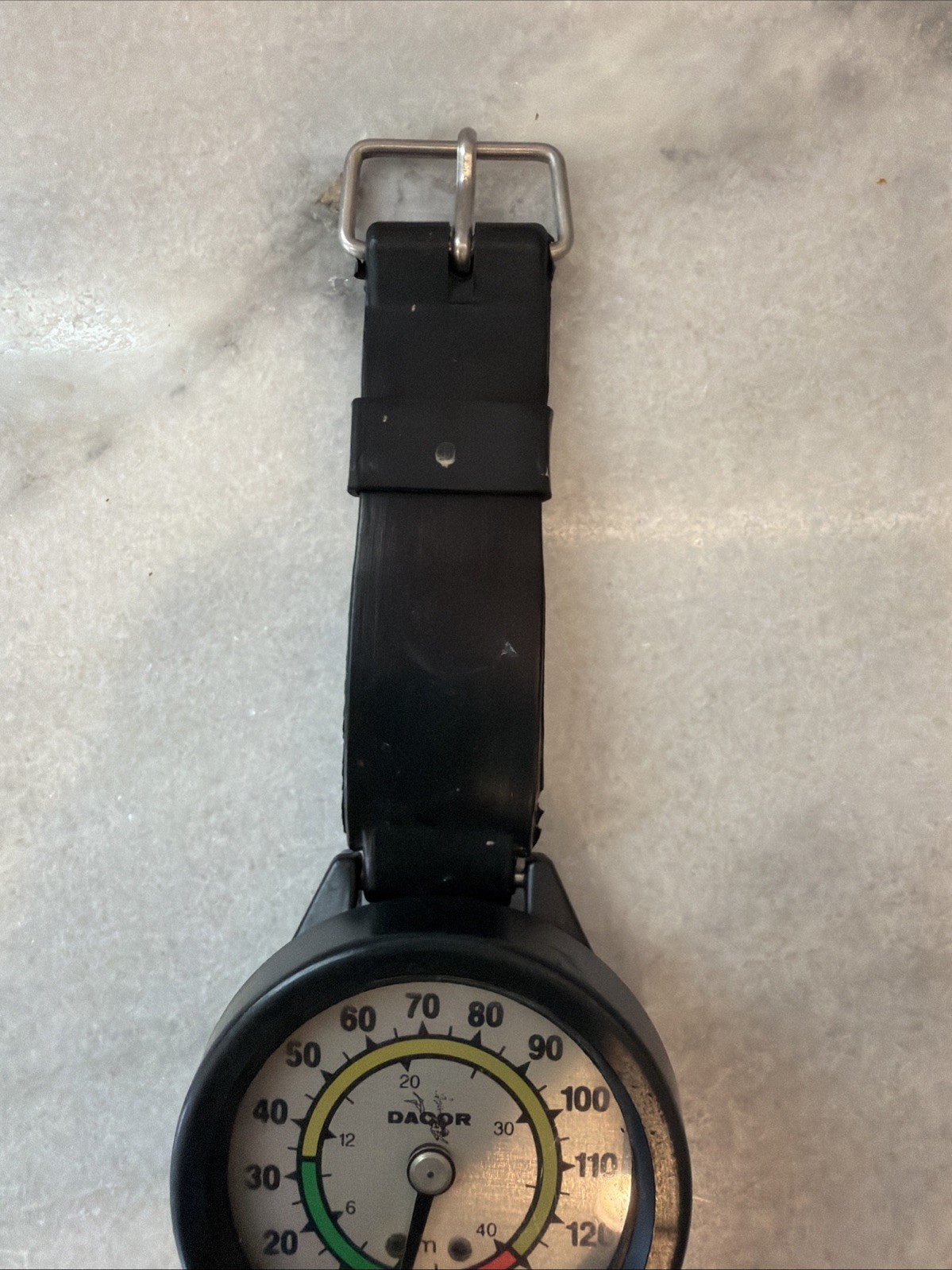 Vintage Dacor Diving Depth Wrist Gauge Equipment 140FT RARE
