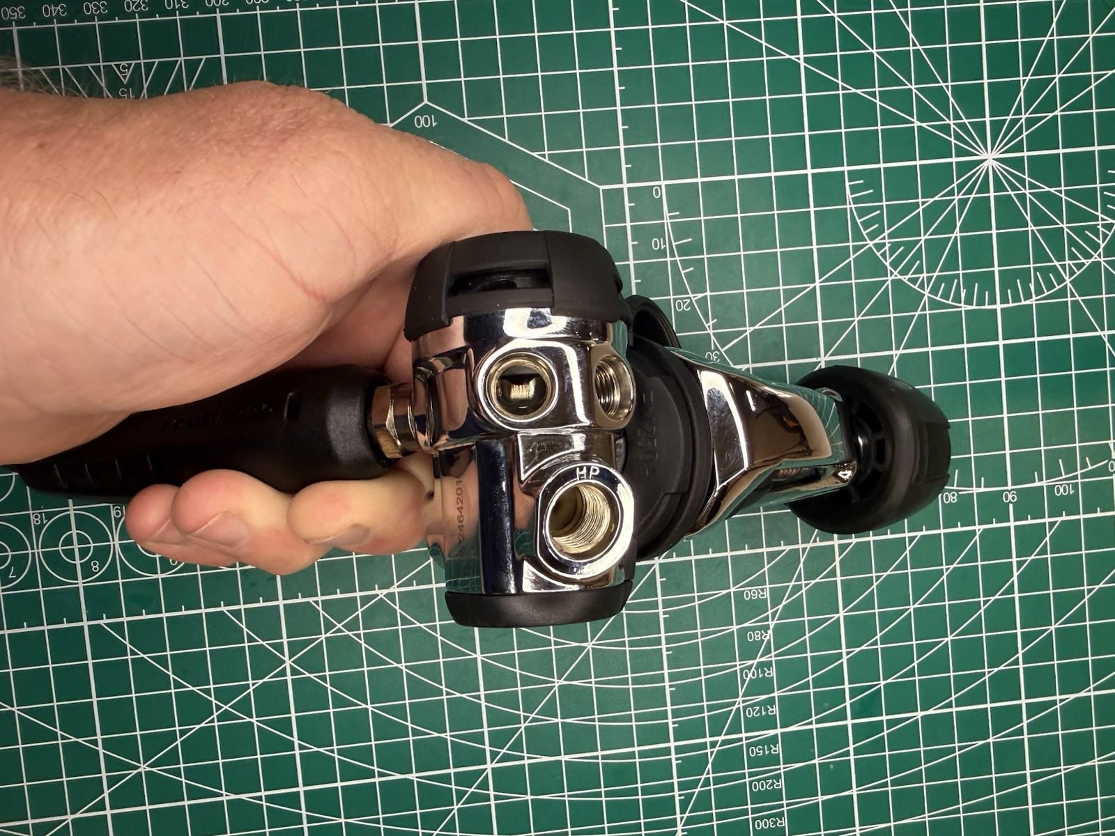 Scubapro Mk11 EVO/C370 Scuba Diving Regulator-Yoke-MINT CONDITION