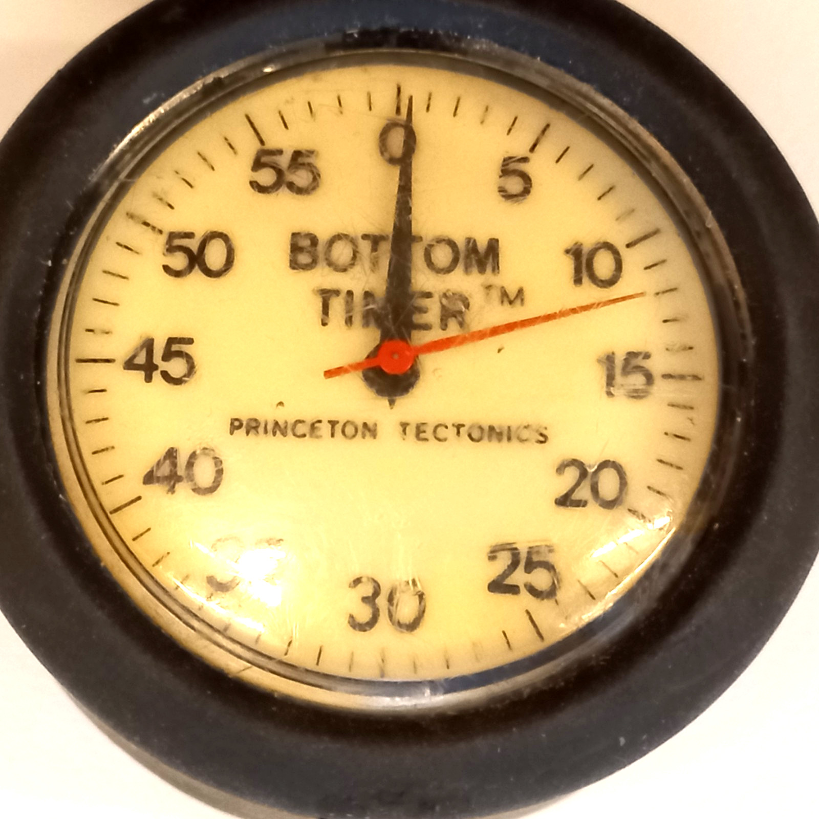 VTG 70s Swiss UWATEC Wrist Depth Gauge & BOTTOM TIMER Princeton Tectonics USA