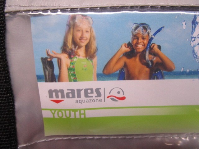 Mares Snorkeling Mask & Snorkel Set Pirate Silicone Clear Blue youth 8-14