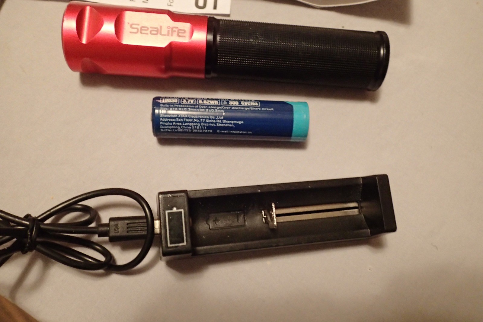 SEALIFE Sea Dragon Mini 900 Underwater Flashlight & Power Kit 900 lumens Mint