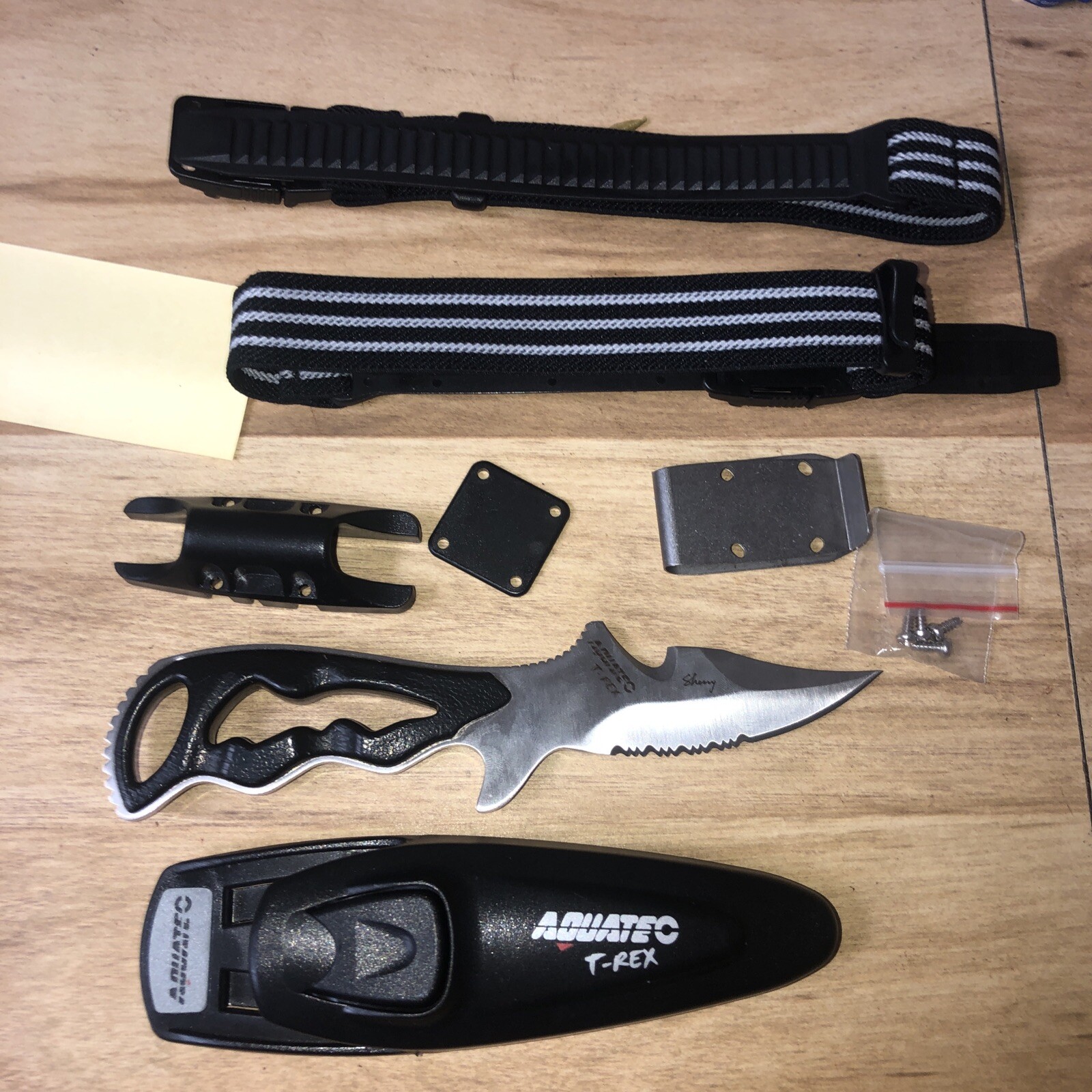 Aquatec T-REX Stainless Steel Multi-Purpose Diving Knife