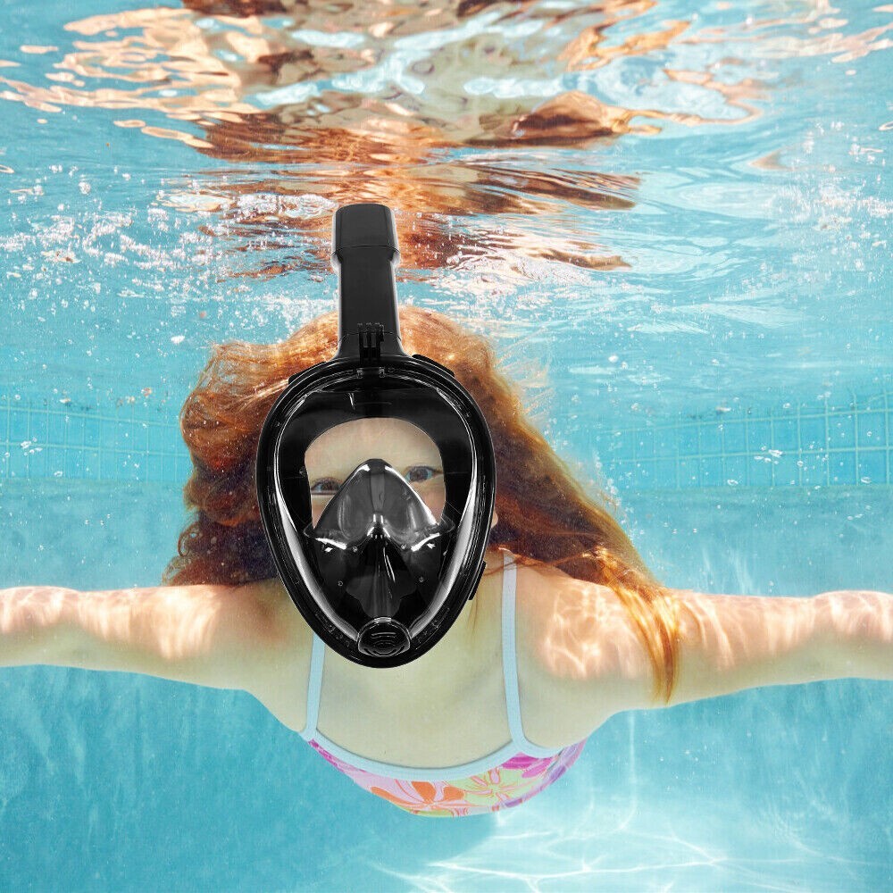 US Diving Masks Underwater Swimming Snorkel Scuba Full Face Mask For Kids Adults
