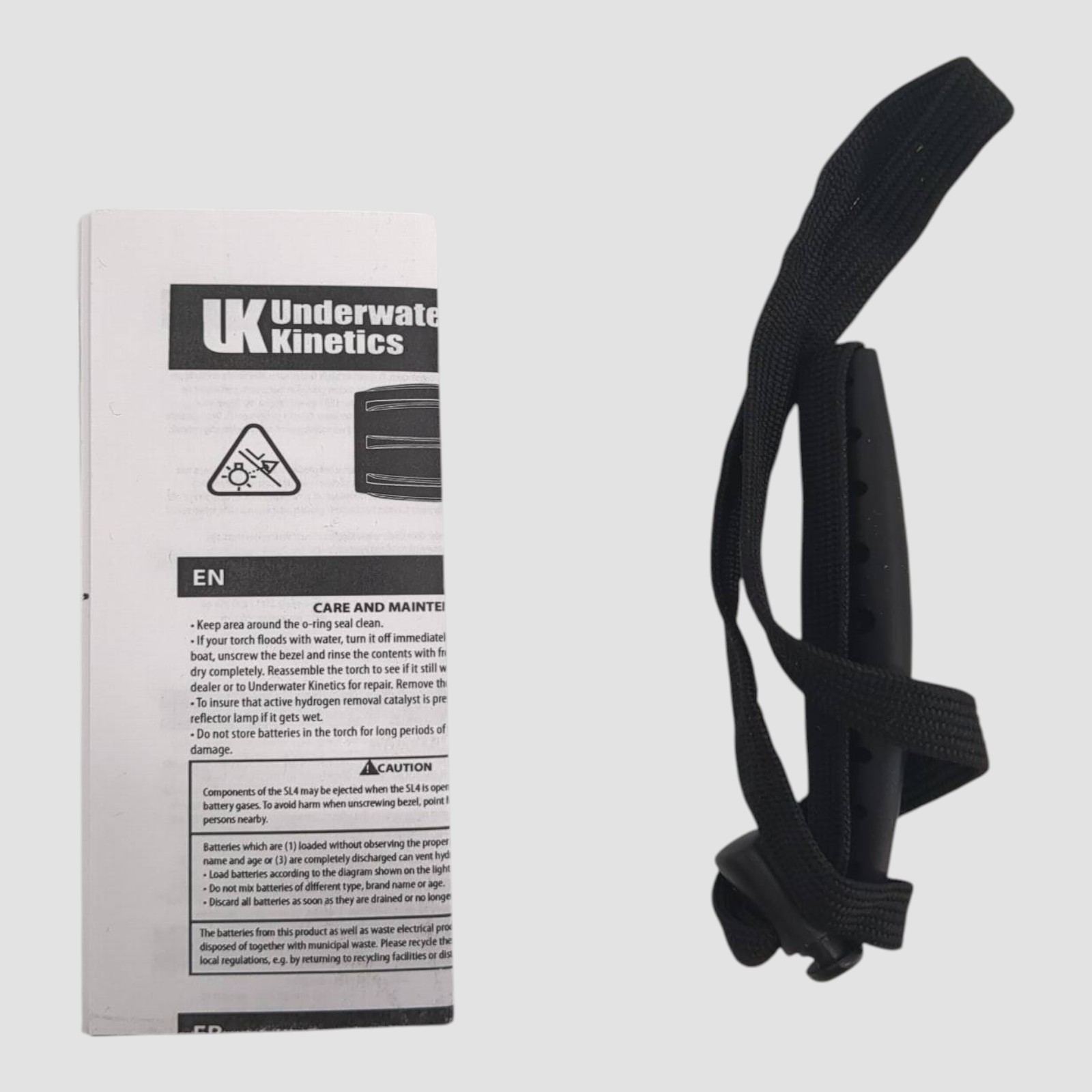 Underwater Kinetics SL4 eLED MK2 Dive Light 600 Lumens up to 500ftDepth Untested