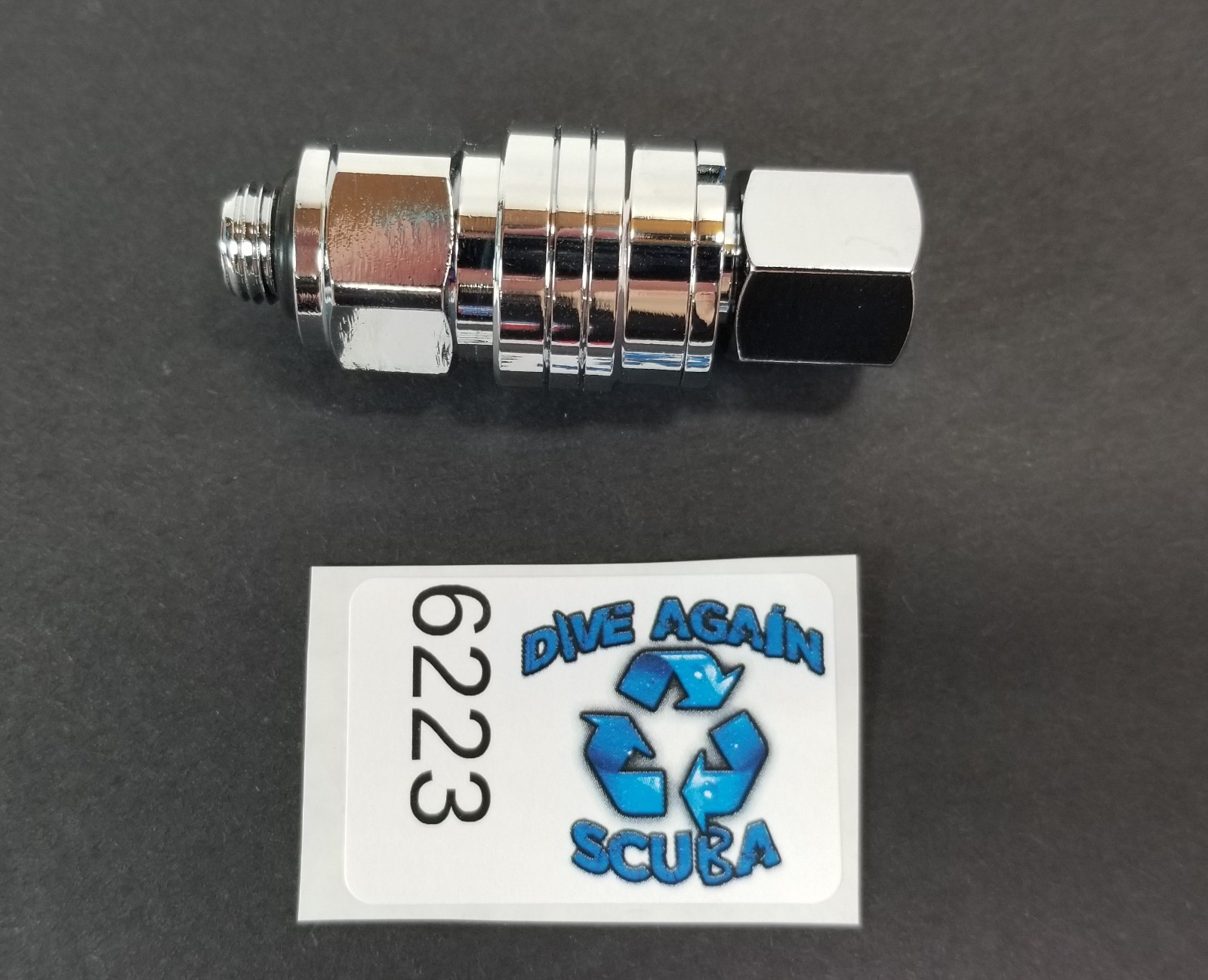Scuba Dive Low Pressure, LP 2nd Stage Regulator Hose Quick Disconnect QD Adapter