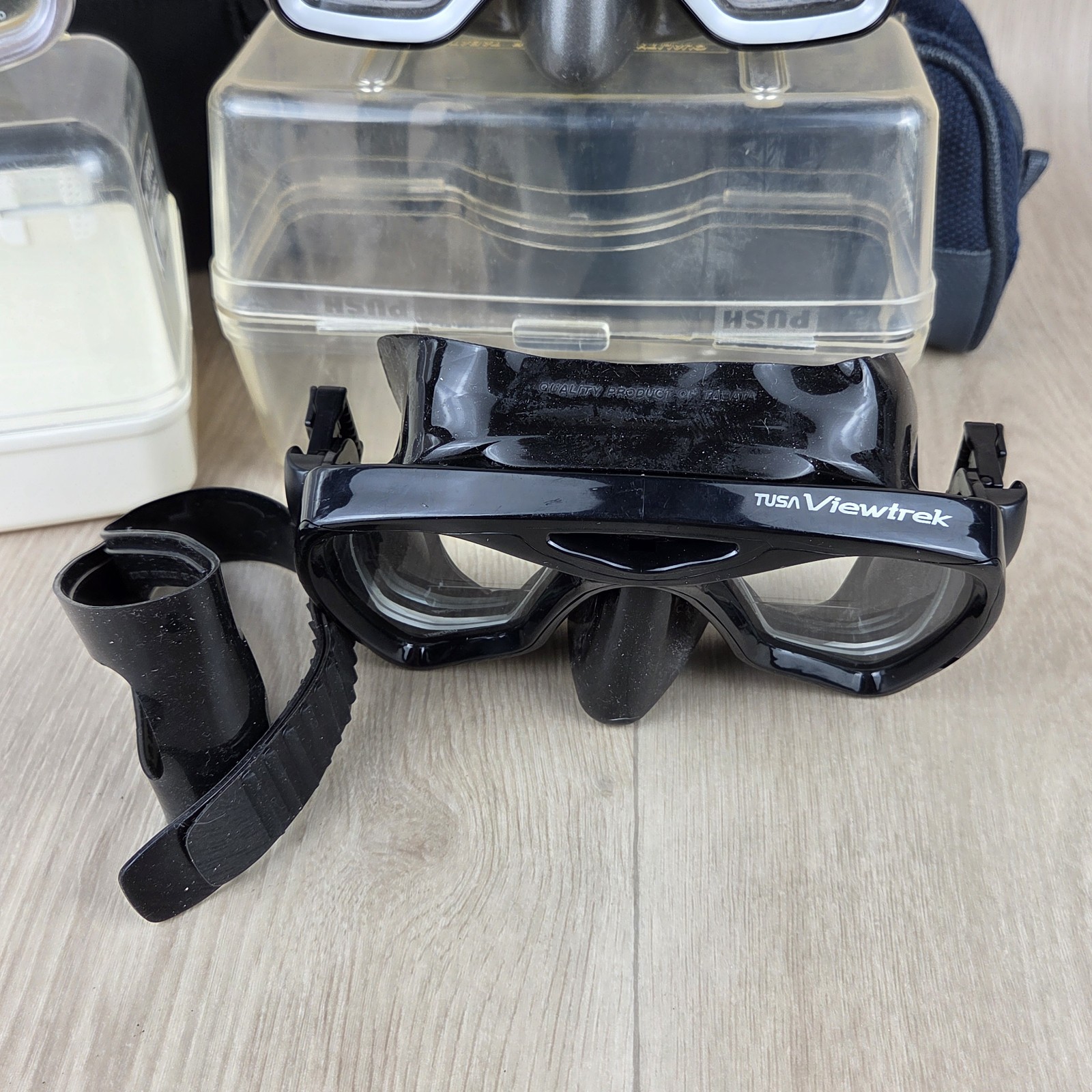 Lot of 6 Scuba Masks Mares Tusa Nova Varying Conditions & Models *Read Desc.*