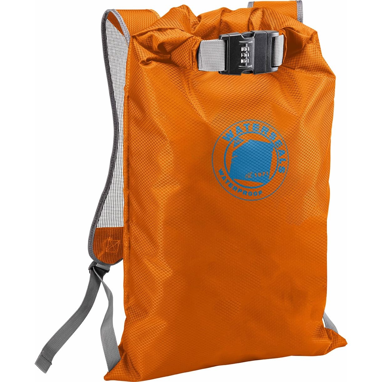 Lewis N. Clark WaterSeals Locking Backpack | Waterproof Bag One Size, Orange
