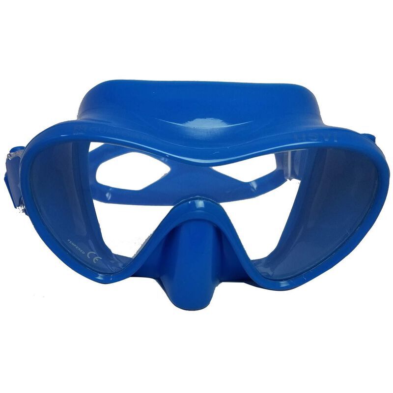 Guardian USVI Pro Scuba & Snorkeling Frameless Silicone Blue Dive Mask Adult