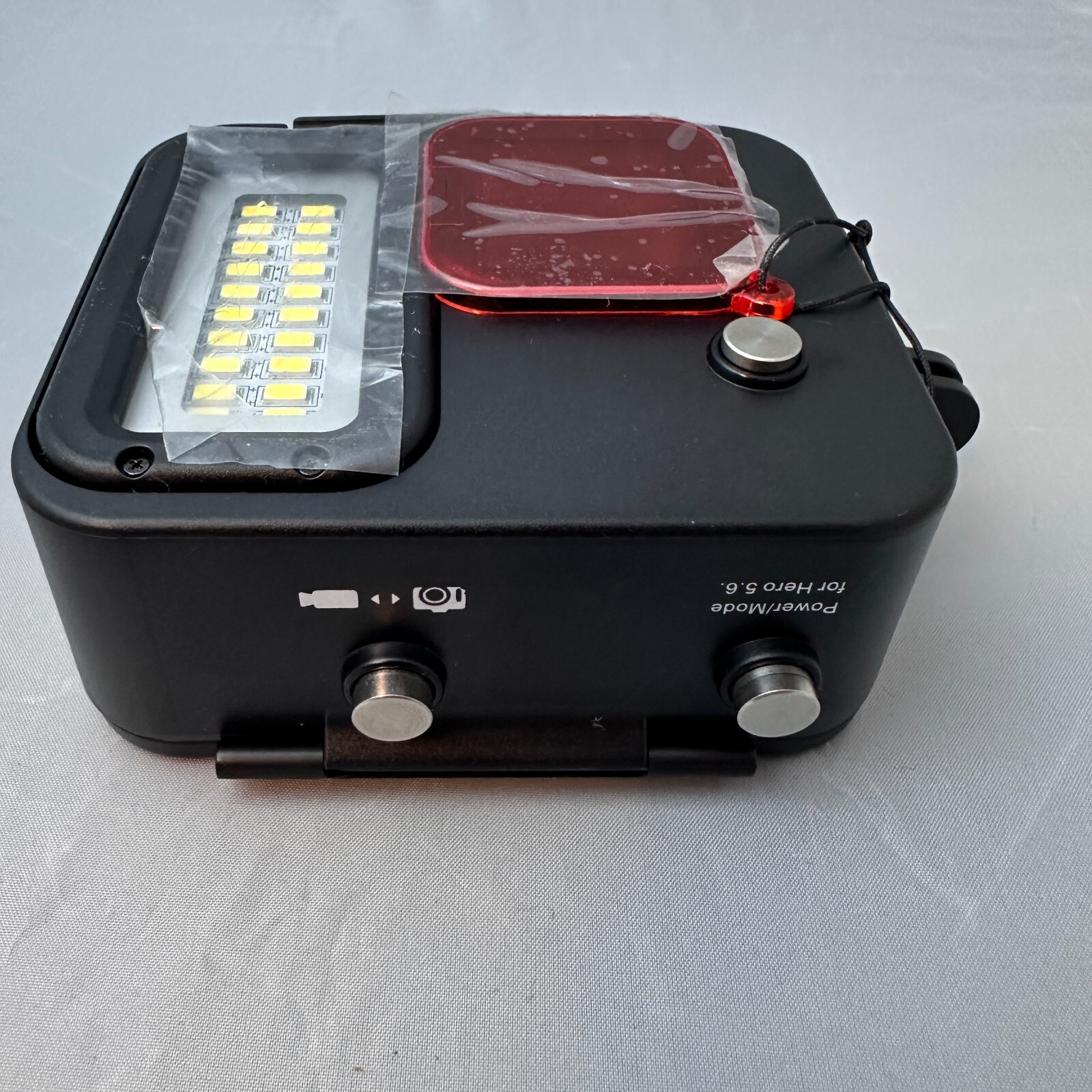 45M Underwater Diving Kangaroo LED Light Case for GoPro Hero 5 6 Black Camera