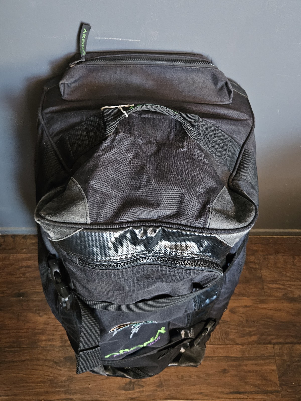 💥AKONA Adventure Gear Travel Scuba Dive Roller Bag BLACK 36″ x 15″ x 16″ #3