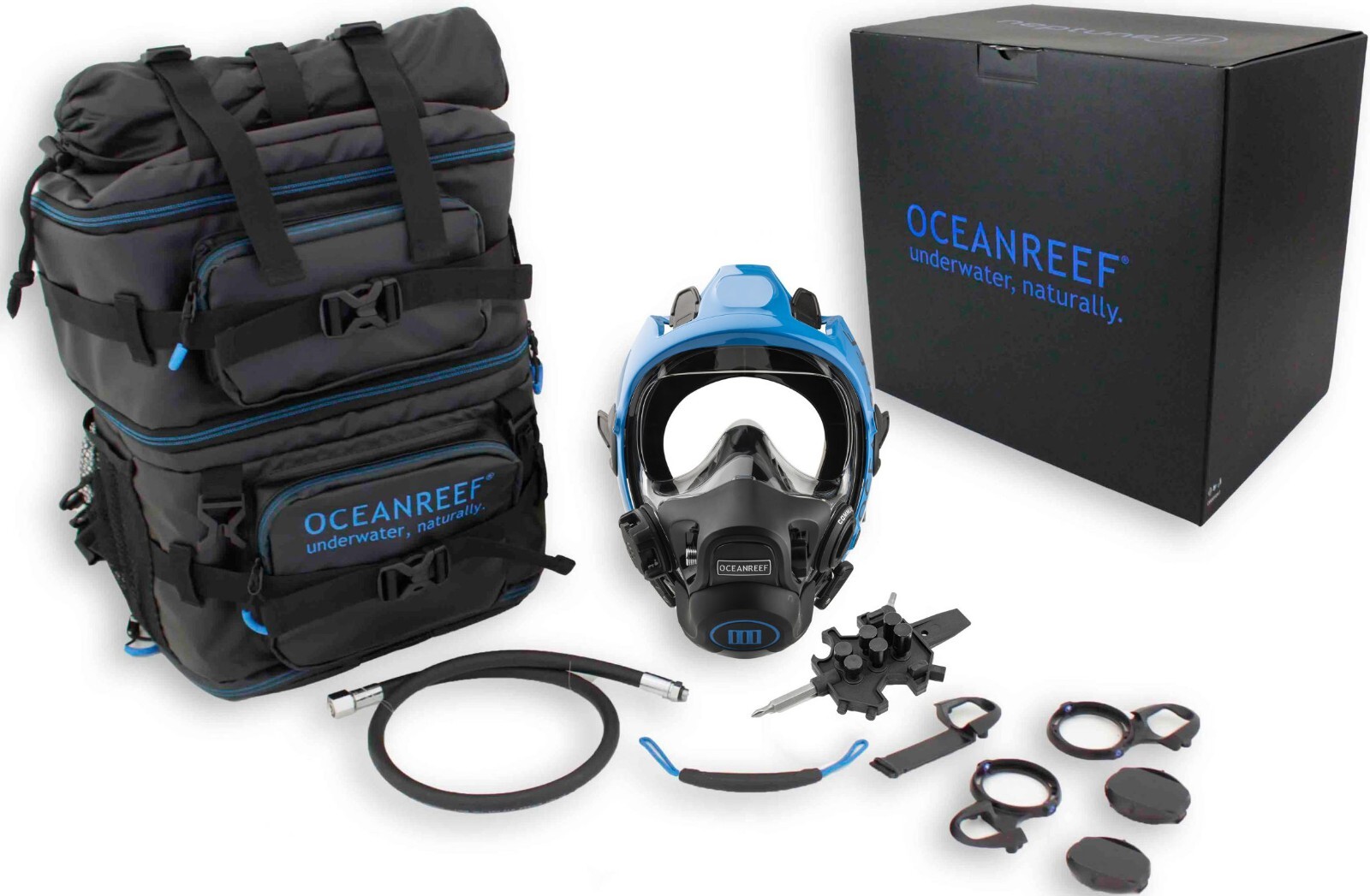 Ocean Reef Neptune III Full Face Mask w/Mercury Comms Option