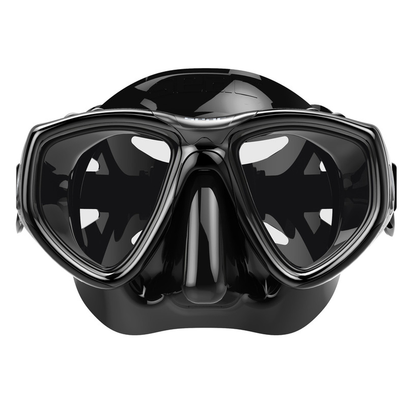 SEAC Clear Antifog Black Diving Mask (0750090003520A)